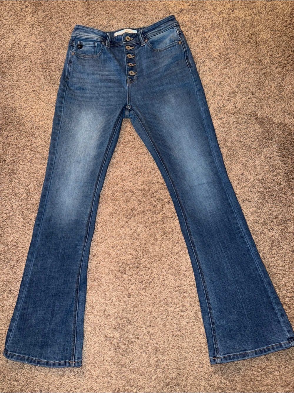 KanCan petite bootcut button fly jeans size 7/27